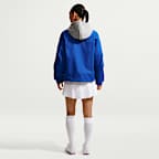 เสื้อแจ็คเก็ตโค้ชทรงหลวมผู้หญิง Nike Sportswear