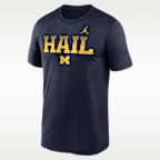 Michigan Primetime Kinetic Mantra Legend Men's Nike Dri-FIT College T-Shirt