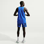 Nike Miler Men's Dri-FIT 7" Brief-Lined Printed Running Shorts
