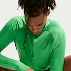 Ανδρική μπλούζα Nike Stride Dri-FIT για τρέξιμο με φερμουάρ στο 1/2 του μήκους
