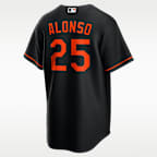 Jersey Nike de la MLB Replica para hombre Pete Alonso Baltimore Orioles