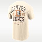 Playera Nike de la NFL para hombre Denver Broncos Essential Vintage Mod