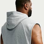 Nike N.A.C. Men's Dri-FIT Fleece Sleeveless Training Hoodie