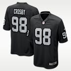 Maglia Nike NFL Game Maxx Crosby Las Vegas Raiders – Uomo