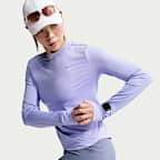 Nike Swift Part superior de running de màniga llarga amb coll rodó Dri-FIT UV - Dona