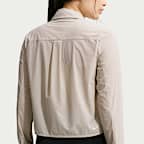 Playera de trail running de manga larga con botones para mujer ACG "Aireez"