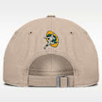 Gorro ajustable Nike de la NFL para hombre Green Bay Packers Rewind Club