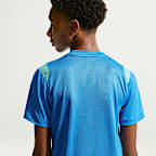 Brazil Academy Pro Older Kids' Nike Dri-FIT Football Short-Sleeve Knit Top
