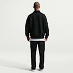 나이키 페어웨이 프레쉬 남성 써마 핏 오버사이즈 하프집 골프 탑