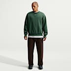 Sudadera de cuello redondo para hombre Nike Solo Fleece