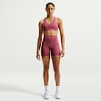 Nike Universa Women's High-Waisted 5" Biker Shorts with No Front Seam