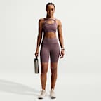 Nike Universa Women's High-Waisted 8" Biker Shorts with No Front Seam