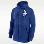 Los Angeles Dodgers Lockup Men's Nike MLB Full-Zip Hoodie