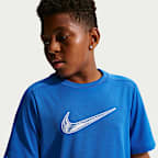 Nike Multi Older Kids' (Boys') Dri-FIT Short-Sleeve Training Top