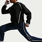 Pants Dri-FIT de tiro medio de 7/8 para niña talla grande Nike Tempo