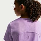 Nike Tempo Older Kids' (Girls') Dri-FIT Short-Sleeve Top
