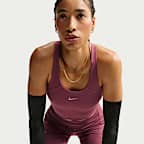 Débardeur de sport court avec brassière à maintien normal Nike Tempo pour femme