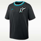 Florida Marlins Cooperstown Ringer Men's Nike MLB T-Shirt
