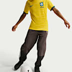 Brazil Men's Nike Soccer Short-Sleeve Supporter's Top