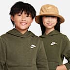 Nike Sportswear Club Fleece Big Kids' Pullover Hoodie