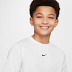 เสื้อแขนสั้น Dri-FIT เด็กโต Nike Multi