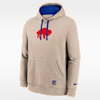 Sudadera con gorro sin cierre Nike de la NFL para hombre Buffalo Bills Rewind Club