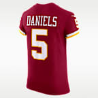 Jayden Daniels Washington Commanders Men's Nike Dri-FIT NFL Elite Jersey