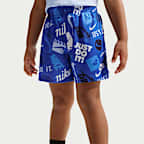 나이키 스포츠웨어 베이비 인 더 존 투피스 프린트 쇼츠 세트