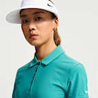 เสื้อโปโลกอล์ฟแขนสั้นผู้หญิง Dri-FIT Nike Victory
