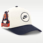 Gorra universitaria Nike Dri-FIT ajustable con estructura A-Frame para hombre Auburn Rise