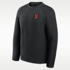 San Francisco Giants Tech Fleece Men's Nike MLB Pullover Crew