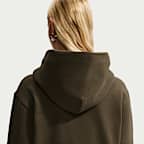 Sudadera con gorro sin cierre para mujer Nike Studio Fleece Medium Weight