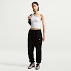 Nike Studio Fleece Medium Weight Women's High-Rise Oversized Cuffed Trousers