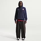 Felpa pullover da calcio in French Terry con cappuccio Nike Atlético de Madrid Club da uomo – Terza