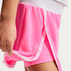 Conjunto de dos piezas con skort Dri-FIT Colorblocked para niños talla pequeña Nike