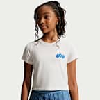 Nike Sportswear aansluitend cropped T-shirt voor meisjes