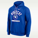 Sudadera con gorro sin cierre universitaria Nike Dri-FIT para hombre Kentucky Courtside