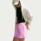 Nike Studio Fleece Medium Weight "Graphic Pack" Women's Mid-Rise "Nike Athletic Department" Shorts