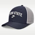 Penn State Legacy Arch Rise Men's Nike Dri-FIT College Trucker Adjustable Hat