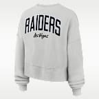 Las Vegas Raiders Primetime Phoenix Women's Nike NFL Oversized Pullover Crew