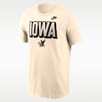 Playera universitaria Nike para hombre Iowa Team Bold