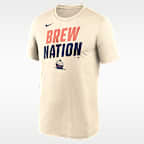 Milwaukee Brewers City Connect Team Phrase Script Men's Nike Dri-FIT MLB T-Shirt