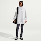 Nike Studio Fleece Medium Weight Women's Oversized Mock-Neck Sweatshirt