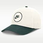 Gorra universitaria Nike Dri-FIT ajustable con estructura A-Frame para hombre Michigan State Rise