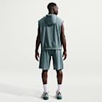 Nike N.A.C. Men's Dri-FIT Fleece Sleeveless Training Hoodie