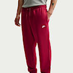 Pants de tejido Fleece cepillado con puños para hombre Nike Club