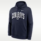 Sudadera con gorro sin cierre Nike de la NFL para hombre Dallas Cowboys Club