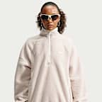 Sudadera de tejido Fleece oversized para mujer Nike Sportswear