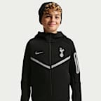 Tottenham Hotspur Tech Fleece Big Kids' Nike Soccer Full-Zip Hoodie