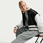 Nike Studio Fleece Heavyweight Oversize-Jogger mit hohem Bund (Damen)